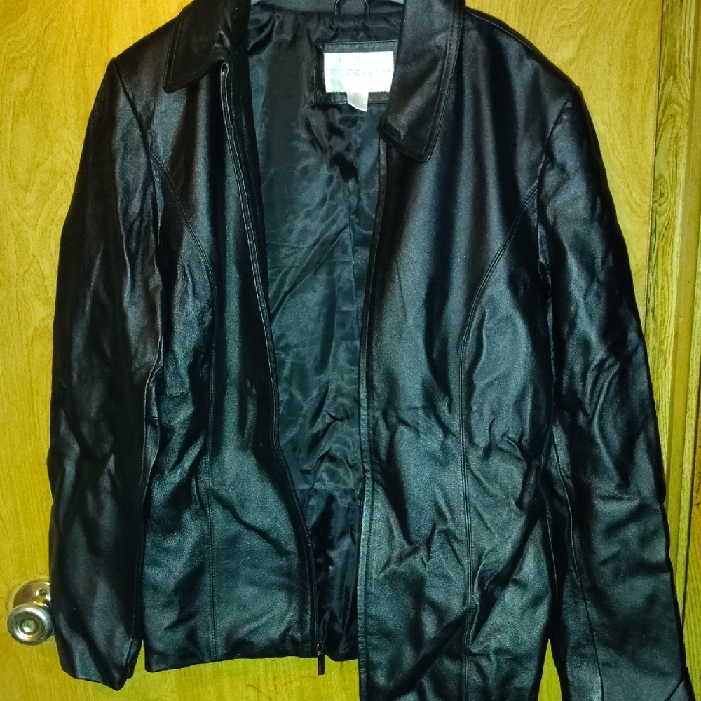 Leather Black Women's Jacket